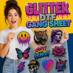 Upload Your Glitter DTF Gang Sheet