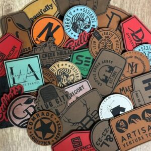 Engraved Leatherette Patches